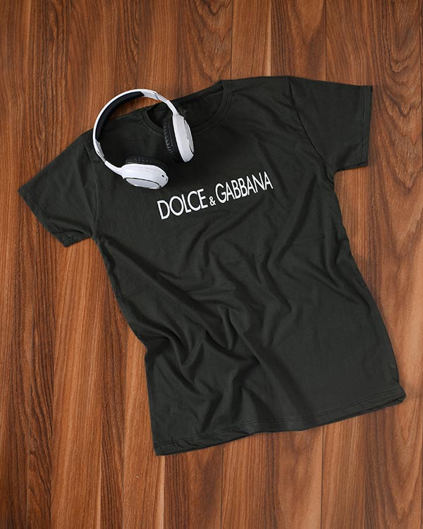 تی شرت مردانه یقه گرد  DOLCE &GABANA  مدل7023