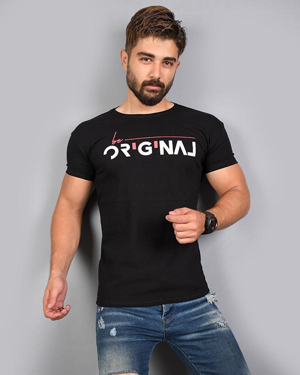 تی شرت مردانه یقه گرد ORGINAL مدل 7025