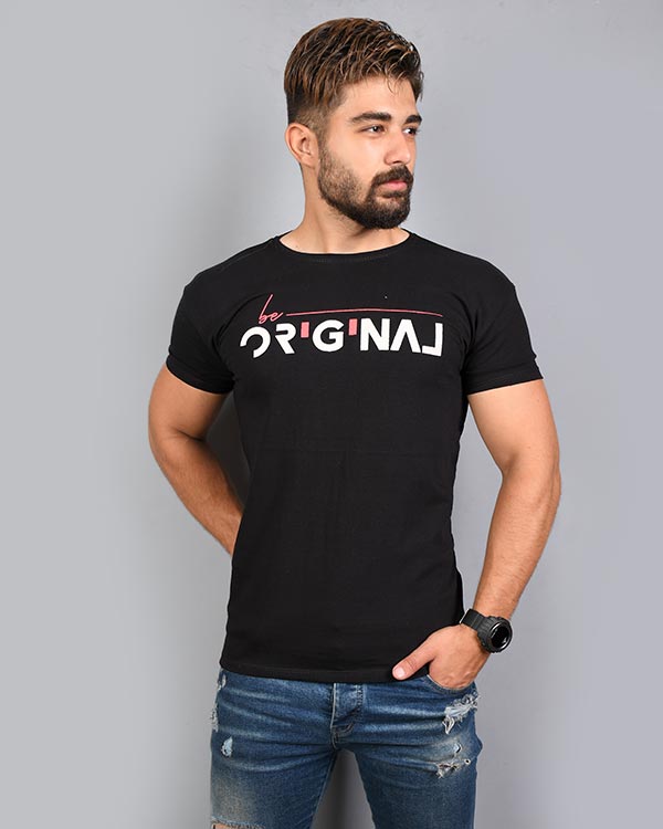 تی شرت مردانه یقه گرد ORGINAL مدل 7025