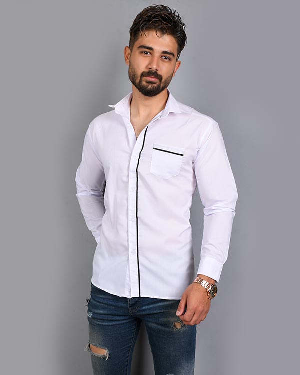 پیراهن مردانه چهار خانه گوچی مدل 1565