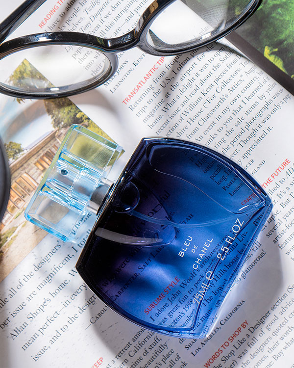 تستر ادپرفیوم مردانه blue de chanel مدل 9025