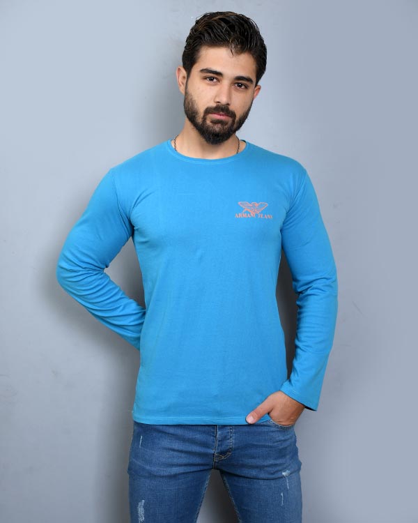 تی شرت مردانه آستین بلند armany مدل 1811