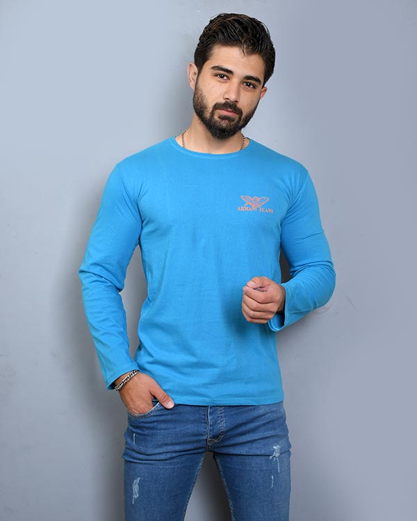 تی شرت مردانه آستین بلند armany مدل 1811