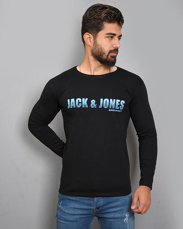 تی شرت مردانه آستین بلند jack & jones مدل 8815