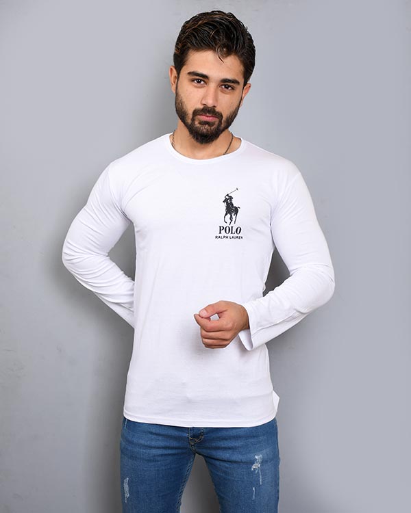 تی شرت مردانه آستین بلند پولو مدل 8819