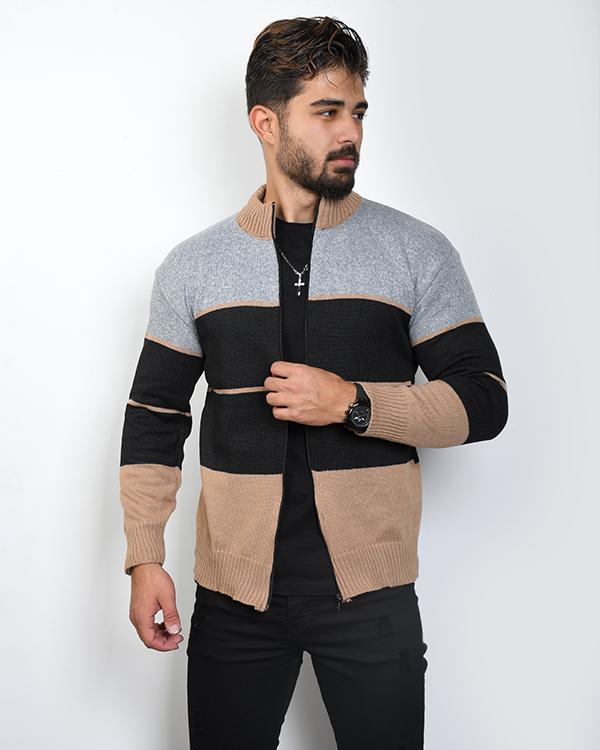 سوئیشرت مردانه بافتی مدل 2002