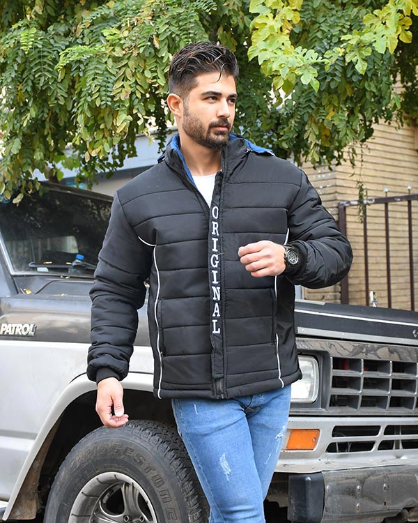 کاپشن کلاه دار مردانه مدل 2018