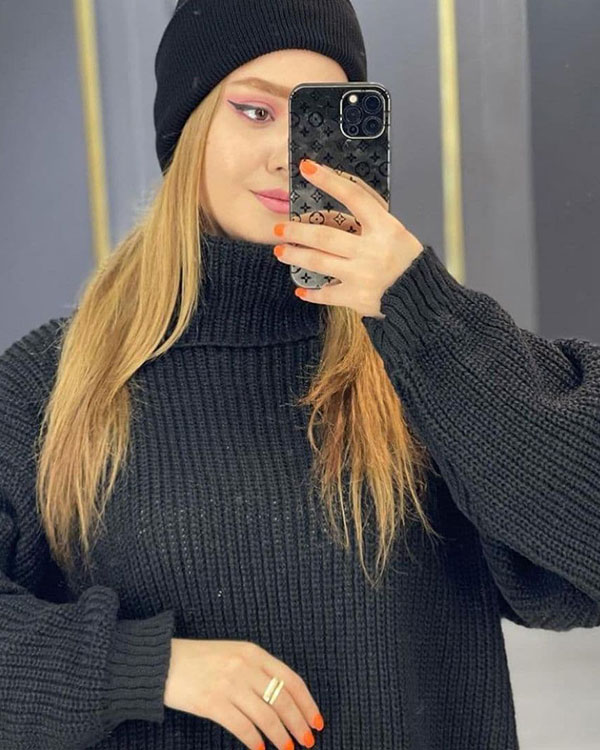 کلاه بافتی ساده مدل 2093