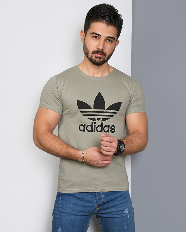تی شرت  آستین کوتاه  مردانه ADIDAS مدل 2398