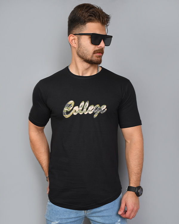تی شرت مردانه آستین کوتاه COLLAGE مدل 9022