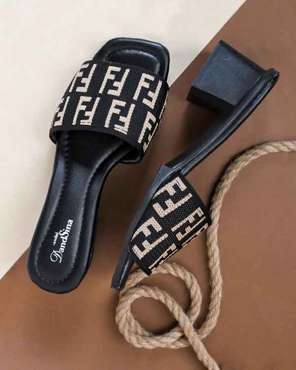 صندل زنانه بافتی FENDI مدل 5009