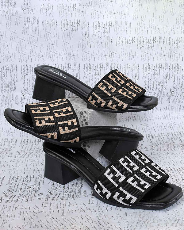 صندل زنانه بافتی FENDI مدل 5009
