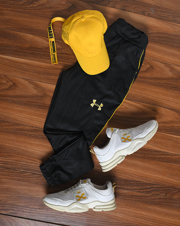 اسلش مردانه بغل رنگی دمپا کش under armor مدل 2632