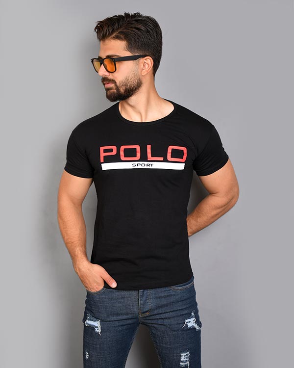تی شرت آستین کوتاه مردانه POLO مدل 7120