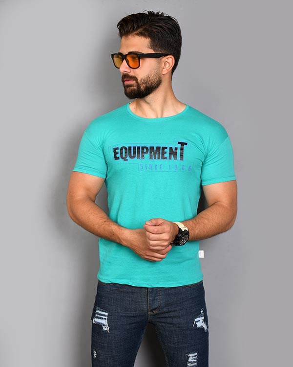 تی شرت مردانه یقه گردEQUIMPENT  مدل 7126