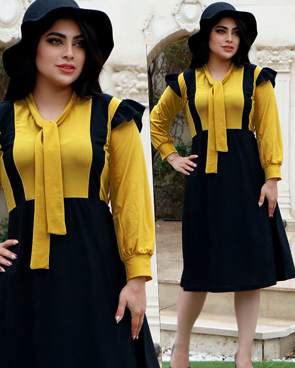 تونیک زنانه کراواتی مدل  2733