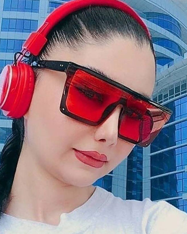 عینک آفتابی شیشه رنگی YLS مدل 2738