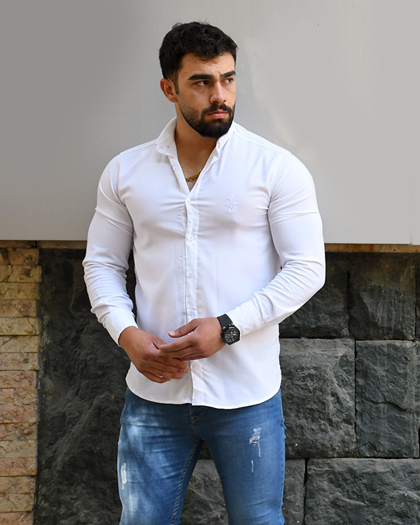 پیراهن مردانه طرح دار مدل 2920