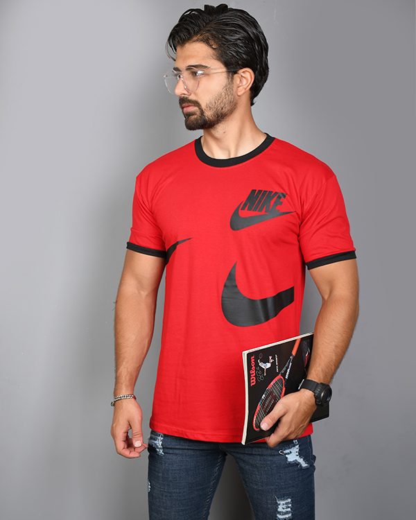 تی شرت مردانه نخ پنبه نایک مدل 2974