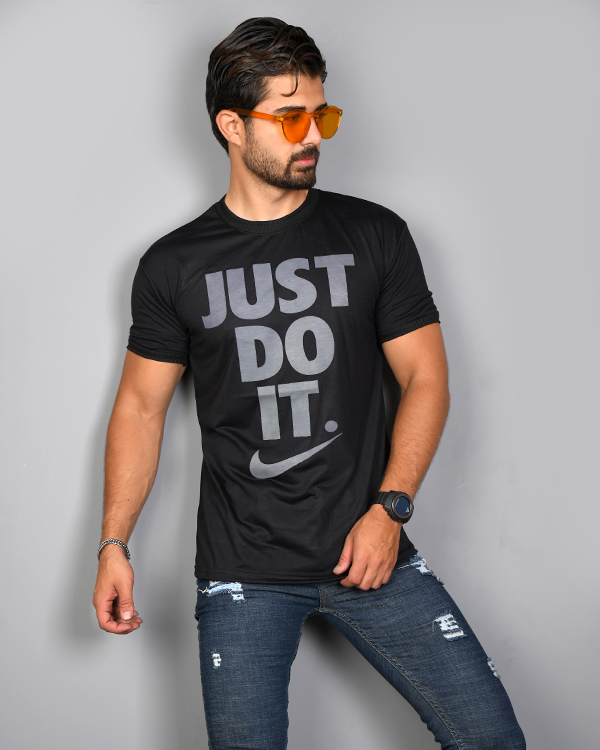تی شرت مردانه just do it مدل 2981