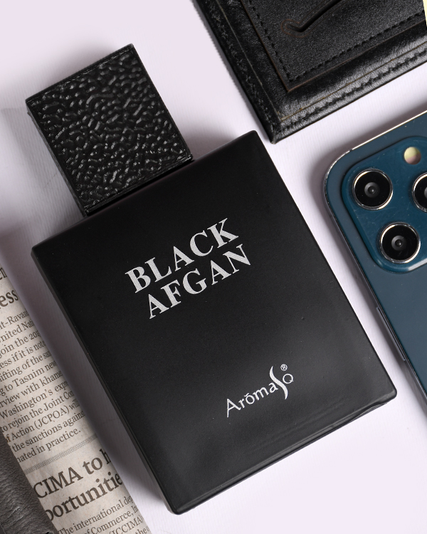تستر ادیوپرفیوم مردانه black afgan مدل 3137