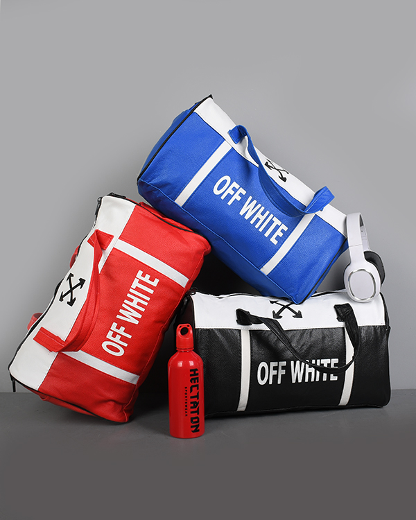 کیف ورزشی مردانه off white مدل 3152