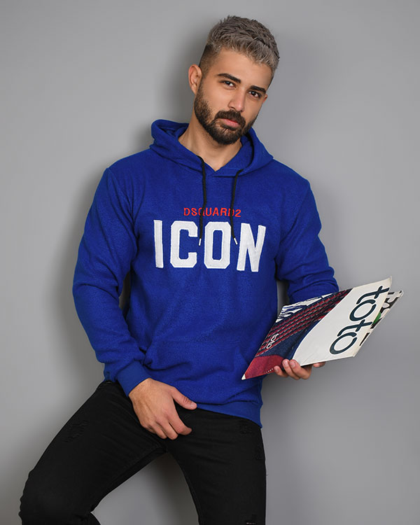 هودی مردانه ICON مدل 3456