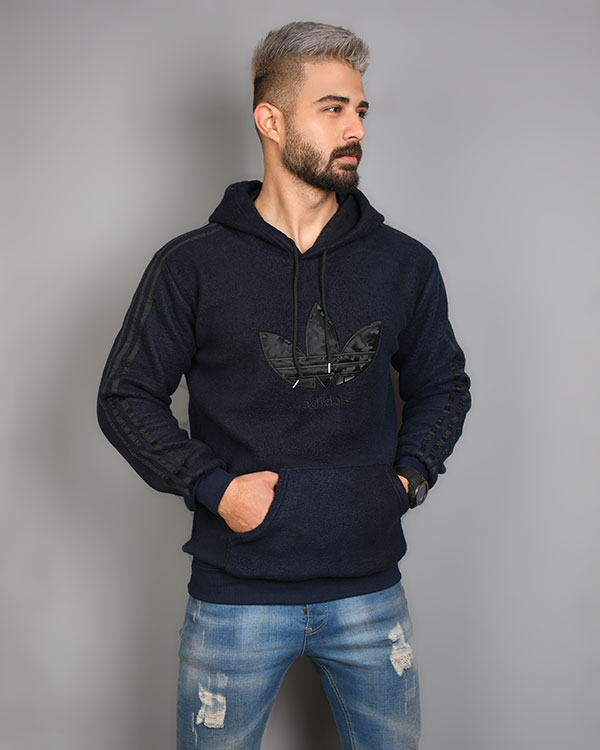 هودی مردانه ADIDASسه خط مدل 3457