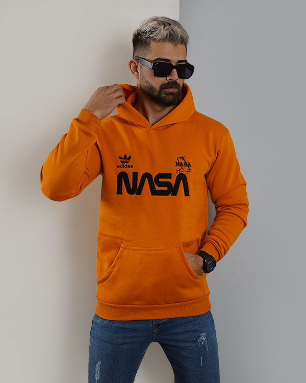 هودی مردانه کلاهدار nasa مدل 3473