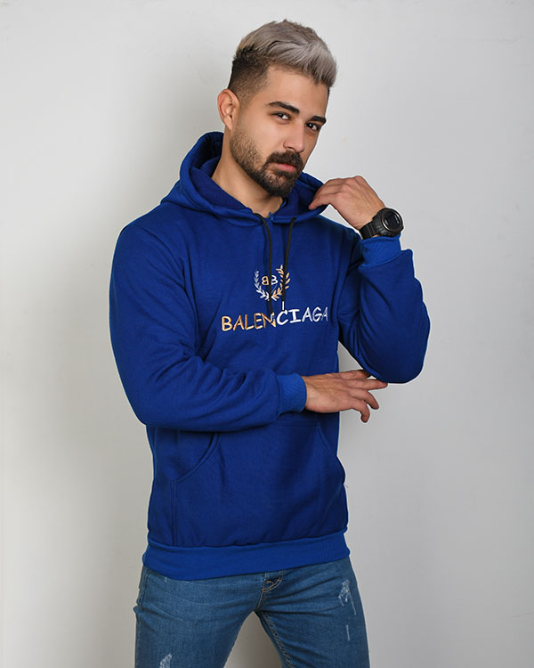 هودی مردانه کلاهدار بالنسیگا مدل 3484