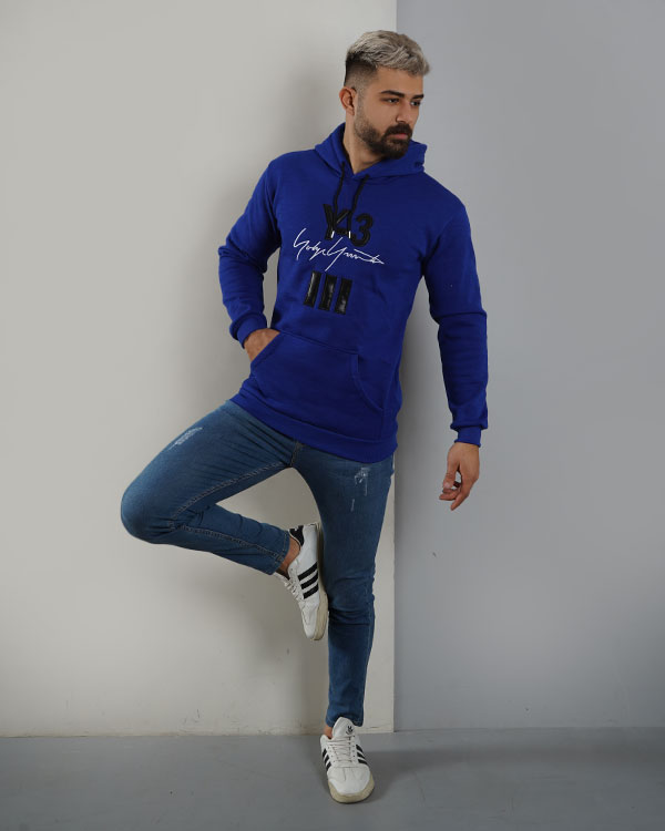هودی مردانه کلاهدار  Y-3 مدل 3485