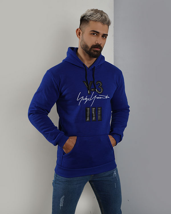 هودی مردانه کلاهدار  Y-3 مدل 3485