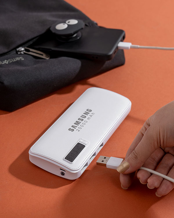 پاوربانک POWER BOX با کاور چرم