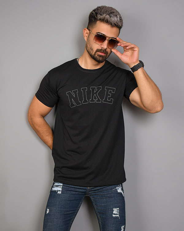 تی شرت مردانه یقه گرد nike مدل 4435
