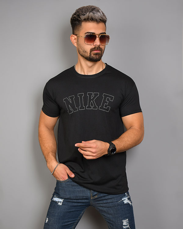 تی شرت مردانه یقه گرد nike مدل 4435
