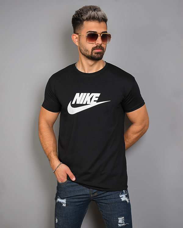 تی شرت مردانه یقه گرد نایک مدل 3545