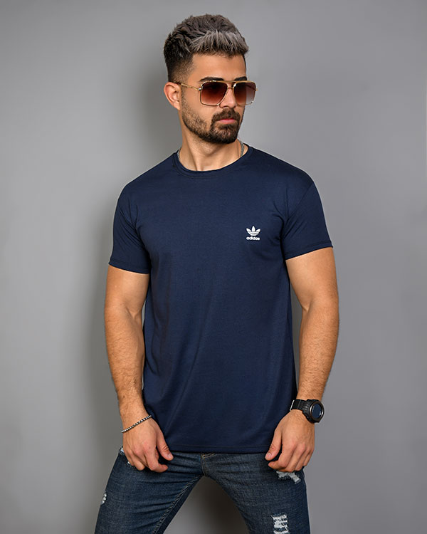 تی شرت مردانه یقه گرد adidas مدل 3547