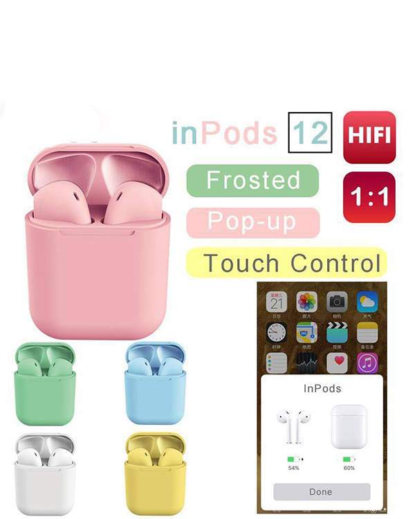 هدفون بی‌سیم inpods 12 مدل 3594
