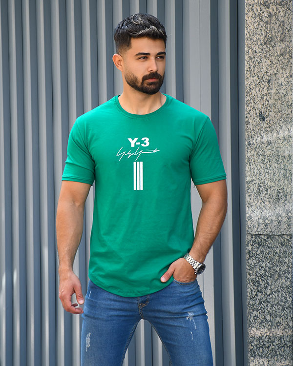 تی شرت مردانه یقه گرد Y3 مدل savin