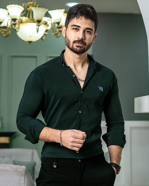 پیراهن مردانه VQ مدل 3573