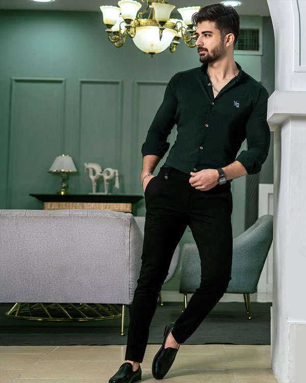 پیراهن مردانه VQ مدل 3573