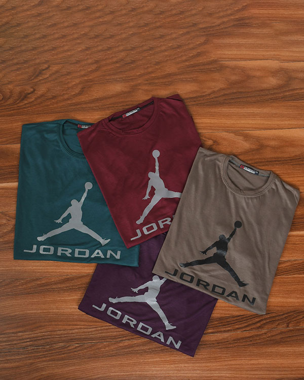 تی شرت مردانه یقه گرد JORDAN مدل 3643