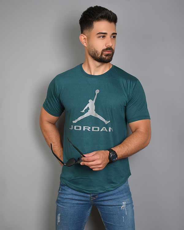 تی شرت مردانه یقه گرد JORDAN مدل 3643