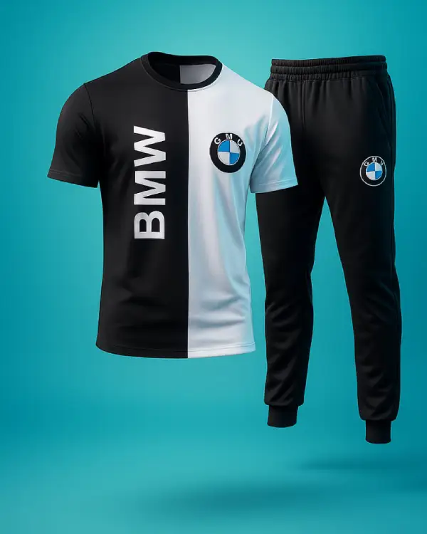 ست تیشرت شلوار bmw مردانه Noman مدل 3666