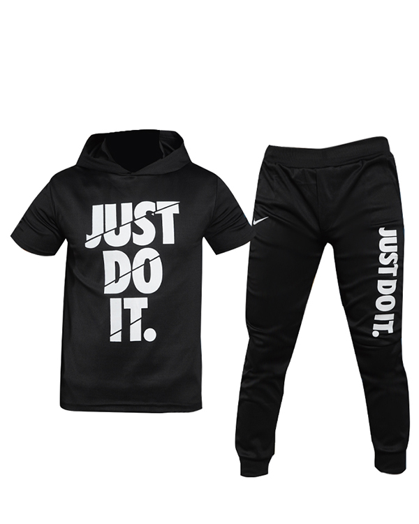 ست هودي شلوار Just Do It مردانه Jefri مدل3667