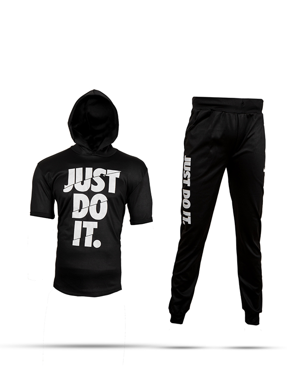 ست هودي شلوار Just Do It مردانه Jefri مدل3667