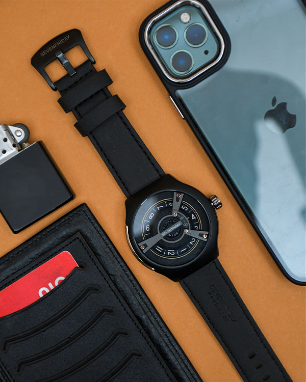 ساعت صفحه گرد عقربه‌ای مردانه sevenfridayطرح Ratio مدل 3723
