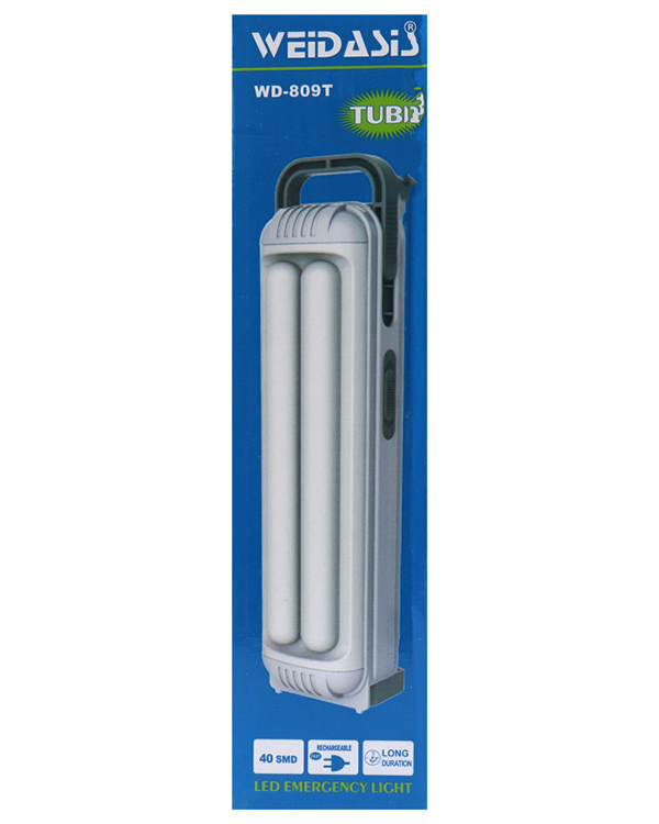 مشخصات چراغ شارژی tube مهتابی WD 809
