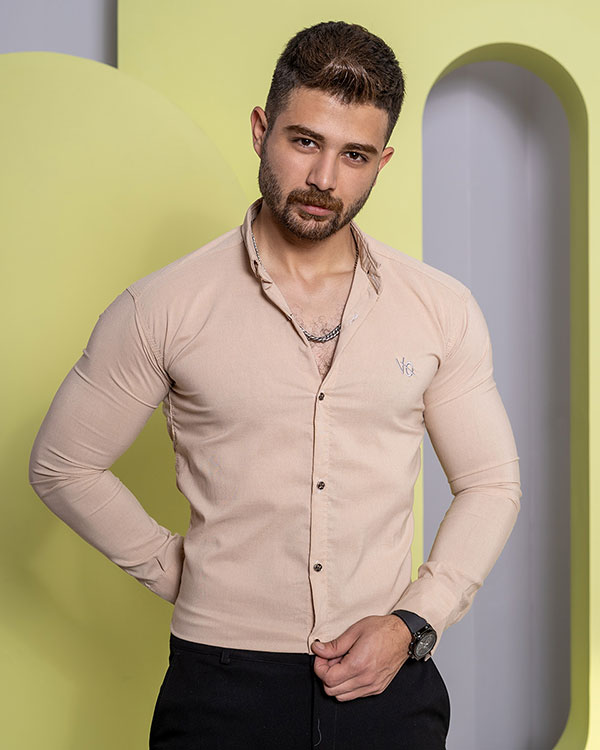 پیراهن مردانه VQ مدل 3573
