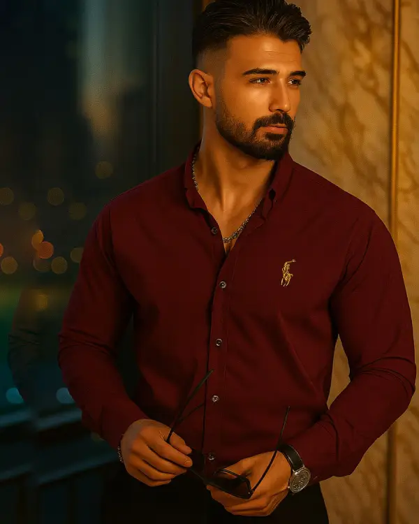 پیراهن مردانه VQ مدل 3573